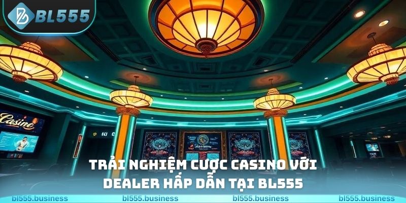 Trải nghiệm cược casino với dealer hấp dẫn tại BL555
